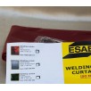 Заваръчна лентова завеса ЕСАБ - тъмно червена, 1.8x1.4 м